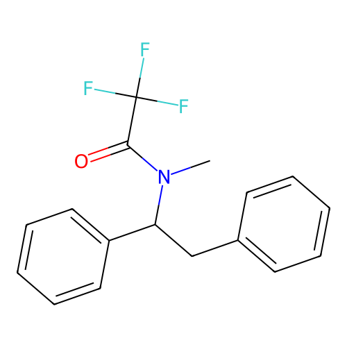 Acetamide, N-(1,2-diphenylethyl)-2,2,2-trifluoro-N-methyl- structure