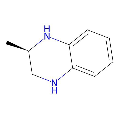 (R)-2-Methyl-1,2,3,4-tetrahydroquinoxaline structure