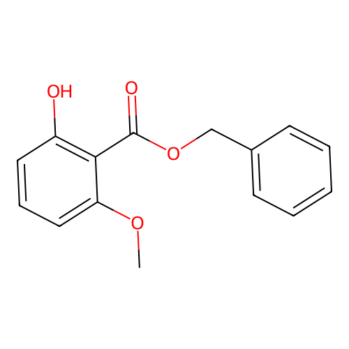 Benzyl 2-Hydroxy-6-Methoxybenzoate structure