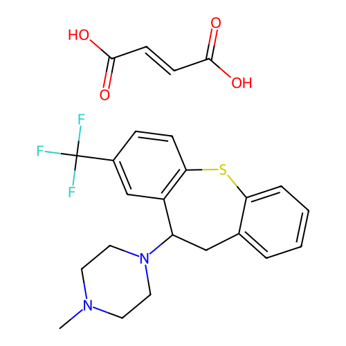 Trifluthepin maleate structure