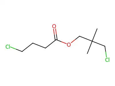 3-Chloro-2,2-dimethylpropyl 4-chlorobutanoate structure