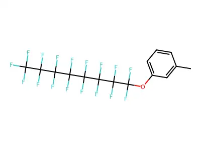 3-(Perfluorooctyloxy)toluene structure
