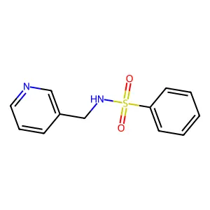 N-(pyridin-3-ylmethyl)benzenesulfonamide structure