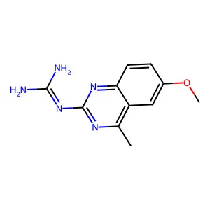 1-(6-Methoxy-4-methylquinazolin-2-yl)guanidine structure