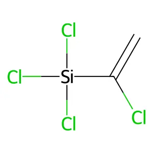 Trichloro(1-chlorovinyl)silane structure