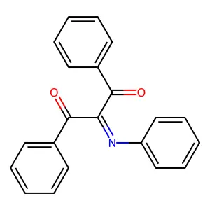 Propane-1,3-dione, 1,3-diphenyl-2-(phenylimino)- structure