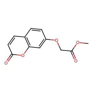 Methyl ((2-oxo-2H-chromen-7-yl)oxy)acetate structure