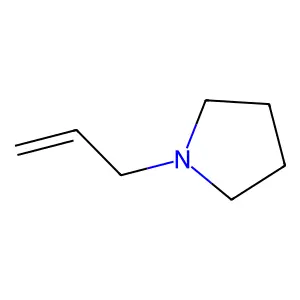 Pyrrolidine, 1-(2-propenyl)- structure