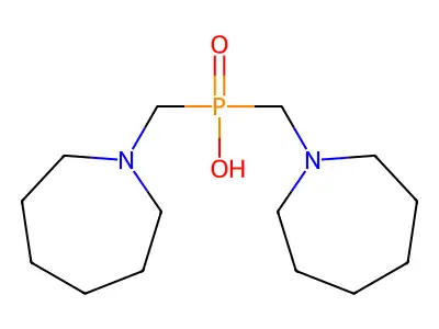 双(-1-基甲基)酸 structure
