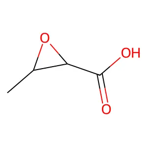 3-Methyloxirane-2-carboxylic acid structure