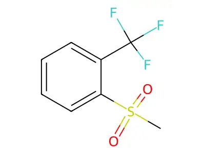 1-Methylsulfonyl-2-(trifluoromethyl)benzene structure