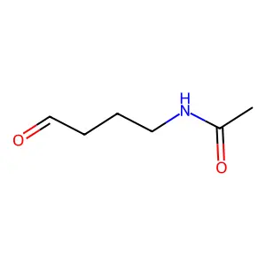 4-Acetamidobutanal structure