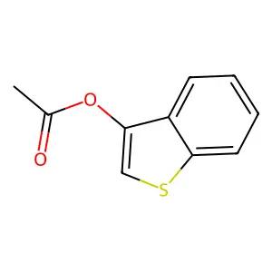 Benzo[b]thiophen-3-yl acetate structure