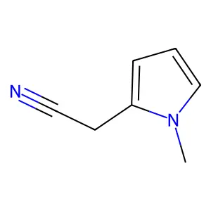 1-甲基-1H-吡咯-2-乙腈 structure