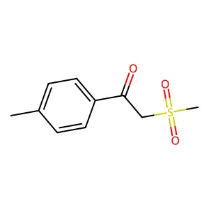 1-(4-Methylphenyl)-2-(methylsulfonyl)ethanone structure
