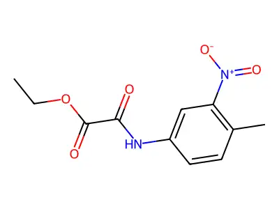 Ethyl [(4-cyanophenyl)amino](oxo)acetate structure