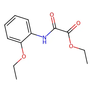Ethyl 2-((2-ethoxyphenyl)amino)-2-oxoacetate structure