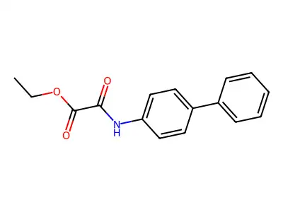 Ethyl 4'-phenyloxanilate structure