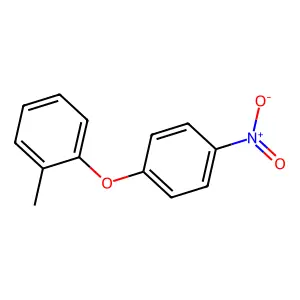 对硝基苯基邻甲苯基醚 structure