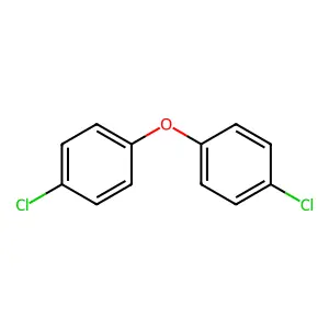 4,4'-Dichlorodiphenyl ether structure