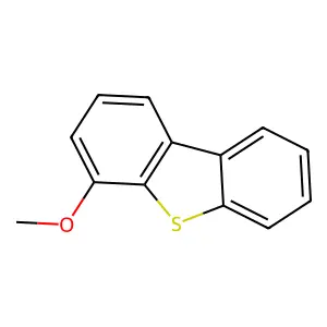 4-Methoxydibenzothiophene structure
