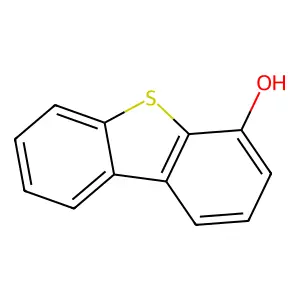 4-Hydroxydibenzothiophene structure