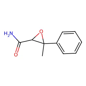 3-Methyl-3-phenyloxirane-2-carboximidic acid structure