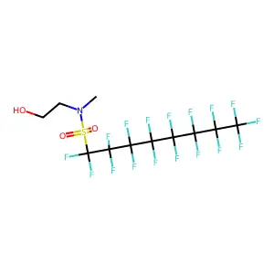 N-Methylperfluorooctanesulfonamidoethanol structure
