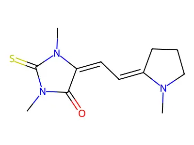 C12H17N3OS structure