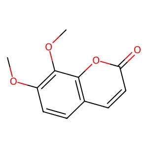7,8-Dimethoxycoumarin structure