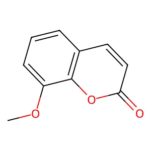 8-Methoxychromen-2-one structure