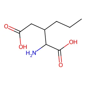 3-Propylglutamic acid structure