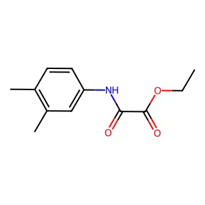 Ethyl 2-(3,4-dimethylanilino)-2-oxoacetate structure