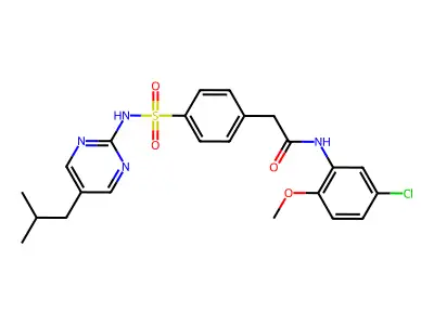 Glicetanile structure