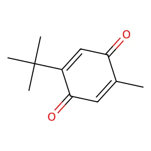 2-Tert-butyl-5-methyl-1,4-benzoquinone structure