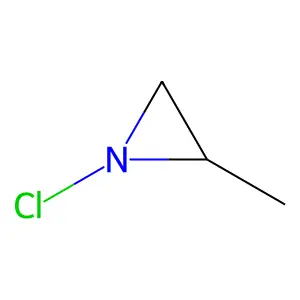 1-Chloro-2-methylaziridine structure