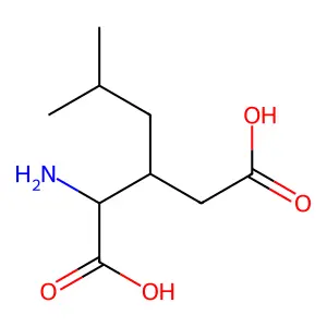 3-丁基谷氨酸 structure