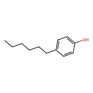 4-Hexylphenol structure