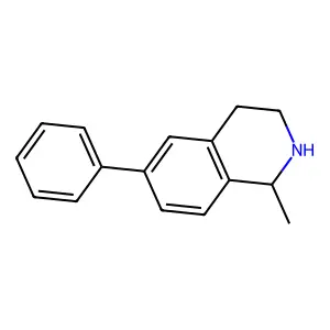 1-Methyl-6-phenyl-1,2,3,4-tetrahydroisoquinoline structure