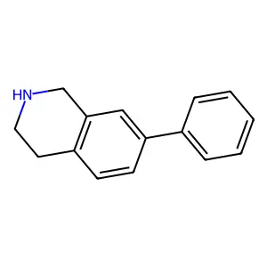 7-Phenyl-1,2,3,4-tetrahydroisoquinoline structure