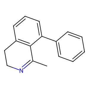 1-Methyl-7-phenyl-3,4-dihydroisoquinoline structure