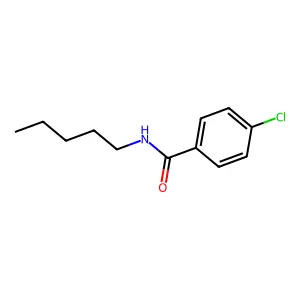 4-chloro-N-pentylbenzamide structure