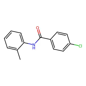 4-chloro-N-(2-methylphenyl)benzamide structure