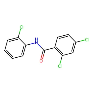 2,4-Dichloro-N-(2-chlorophenyl)benzamide structure