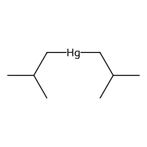 Bis(isobutyl)mercury structure