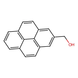 2-Pyrenemethanol structure