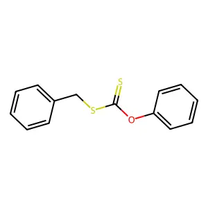 s-Benzyl o-phenyl carbonodithioate structure