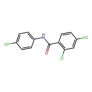 2,4,4'-Trichlorobenzanilide structure