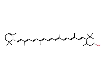 玉米黃質 structure