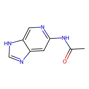 N-(3H-imidazo[4,5-c]pyridin-6-yl)acetamide structure
